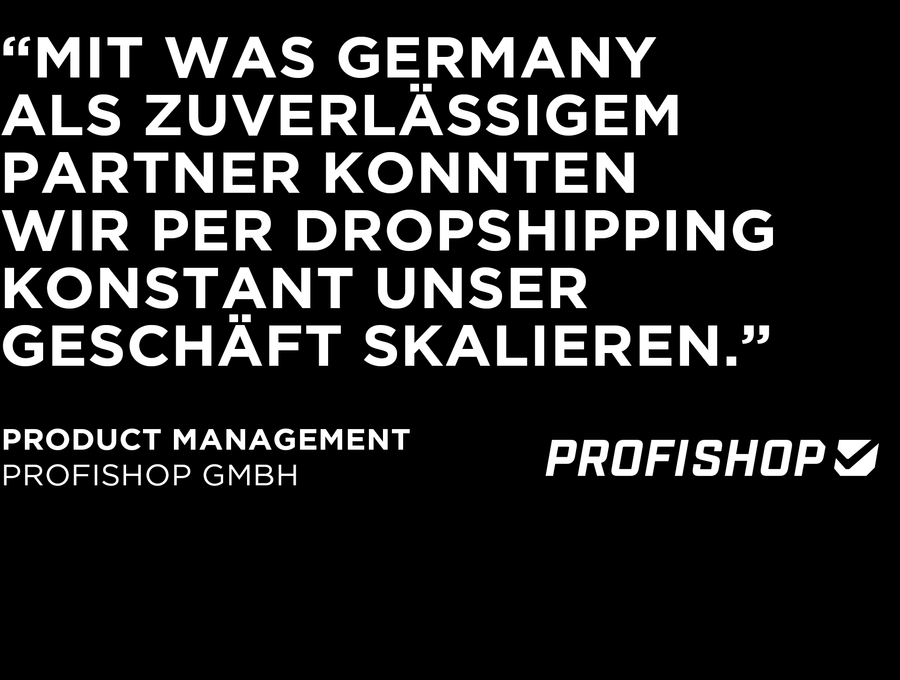 Kundenstimme vom Product Management von Profishop